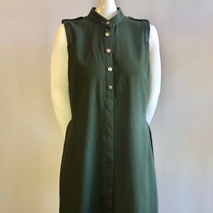 NWT High Collared Sleeveless Dress